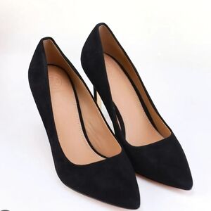 Tory Burch Black Suede Heels